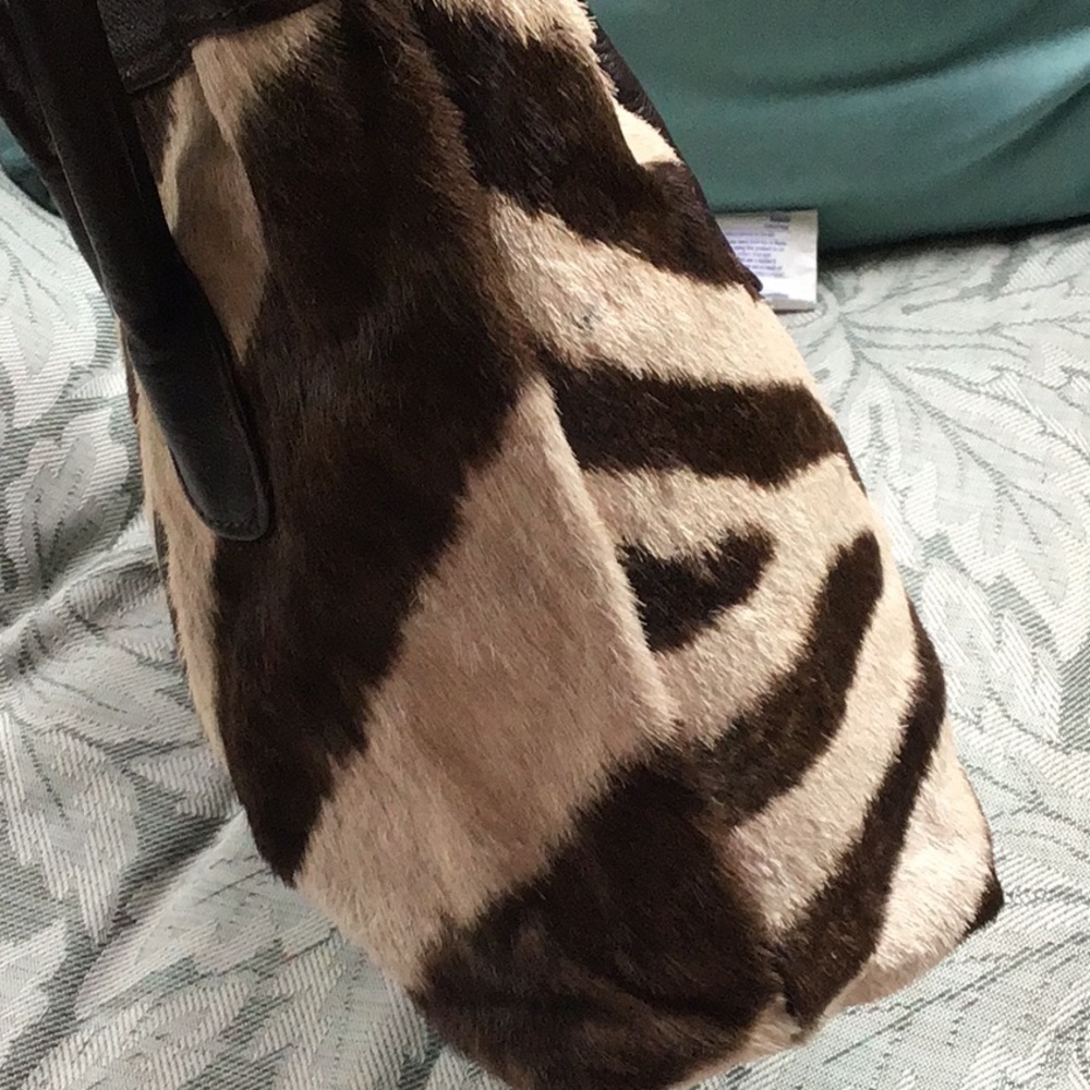 Unique Beldam  leather lined hide bag - Picture 2 of 8